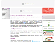 Tablet Screenshot of magenta-global.com